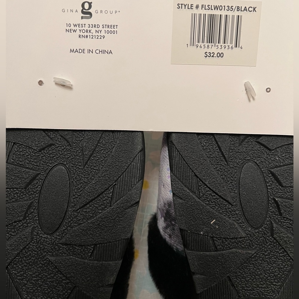 Memory Foam Slippers, Size: 6/7 - Picture 4 of 5